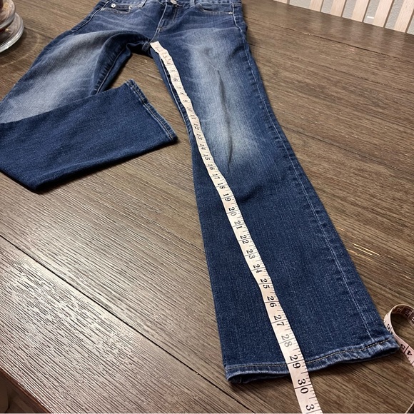 GAP 1969 perfect boot jeans Med Wash 25s - Picture 4 of 8